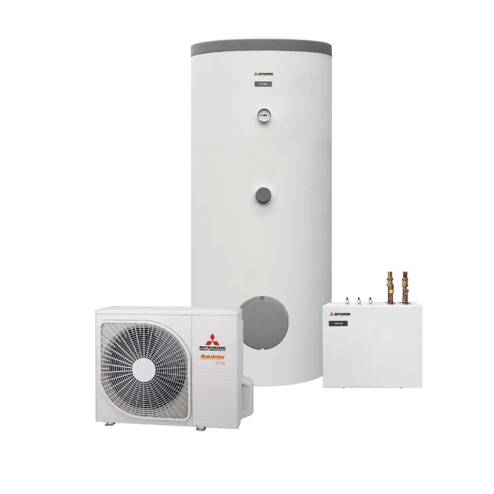 Profesional instalando un sistema de aerotermia en Valencia, mostrando la tecnología avanzada para soluciones de calefacción y refrigeración sostenibles.