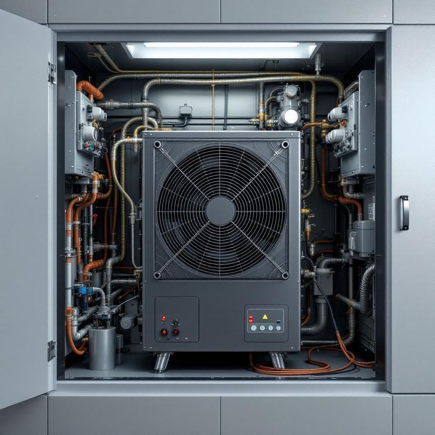 Mantenimiento de un equipo de calor en Valencia